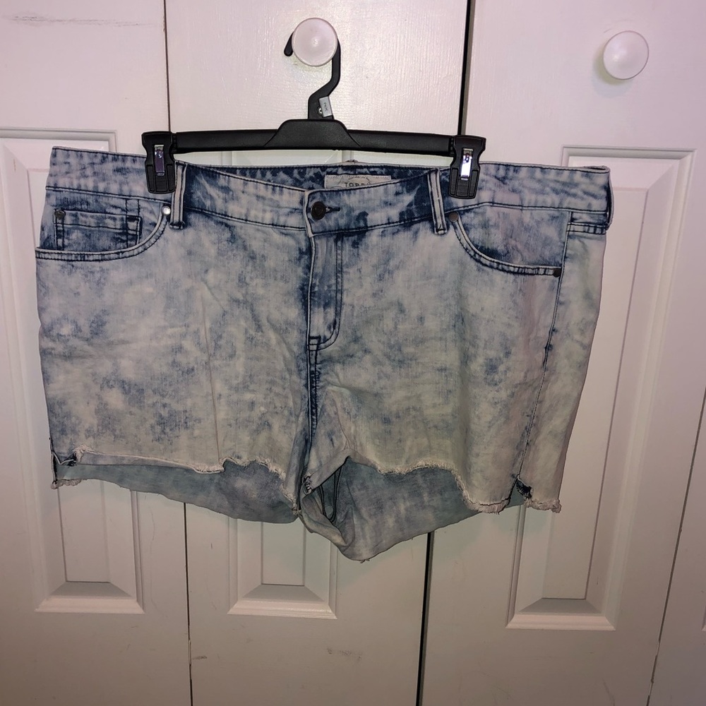 Acid Wash Shorts